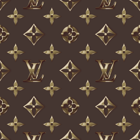 Louis Vuitton принт