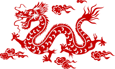 Китайский дракон узор (50 фото)