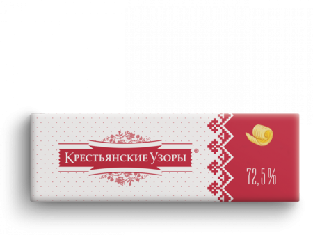 Крестьянские узоры масло сливочное