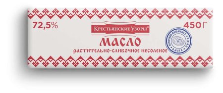 Масло сливочное крестьянские узоры 72.5