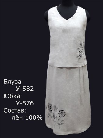 Туника у-560 елецкие узоры