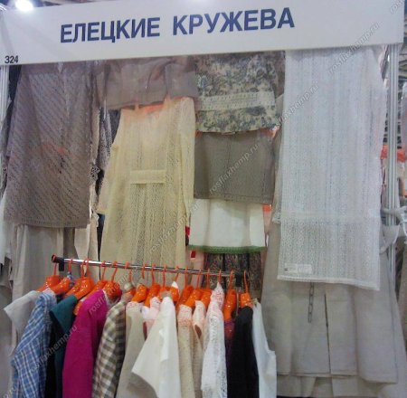 Платье из льна елецкие узоры