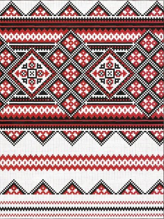 Белорусский народный орнамент рушник