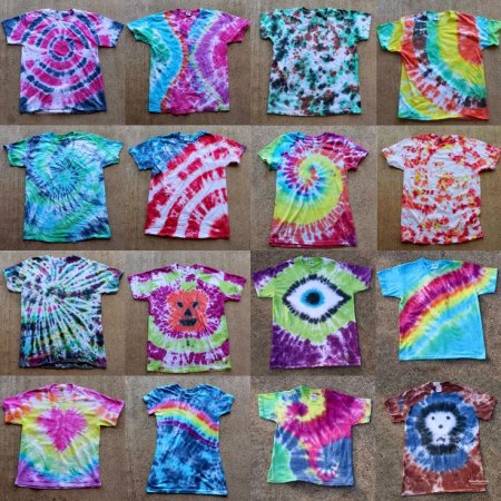 Техника Tie-Dye
