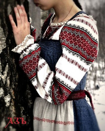 Славянские узоры на одежде