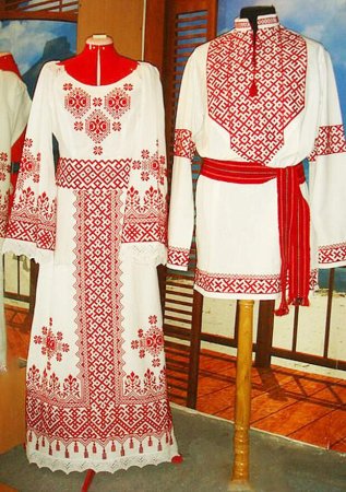 Древнерусская вышивка на одежде