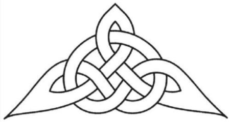 Знак бесконечности Кельтская вязь