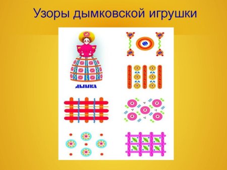 Узоры дымковской игрушки