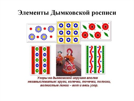 Символика росписи дымковской игрушки