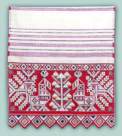 Русская вышивка рушник