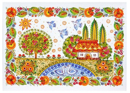 Село Петриковка роспись