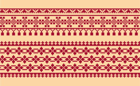 Русская вышивка в полосе