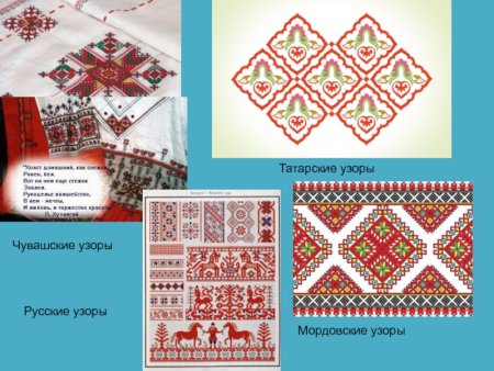 Мордовский орнамент Мокша