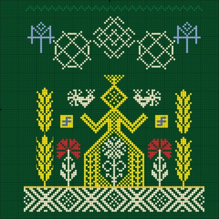 Макошь Славянская богиня вышивка
