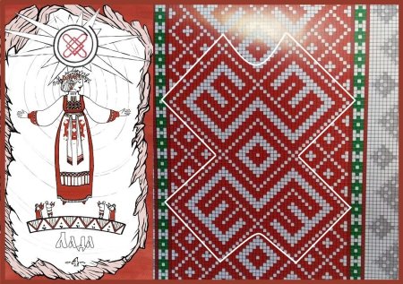 Богиня Макошь символ реза