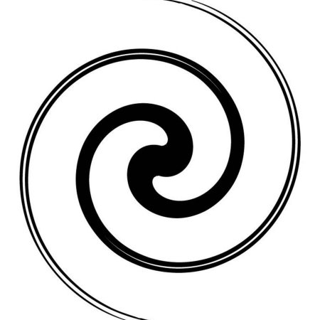 Спираль кору Koru тату