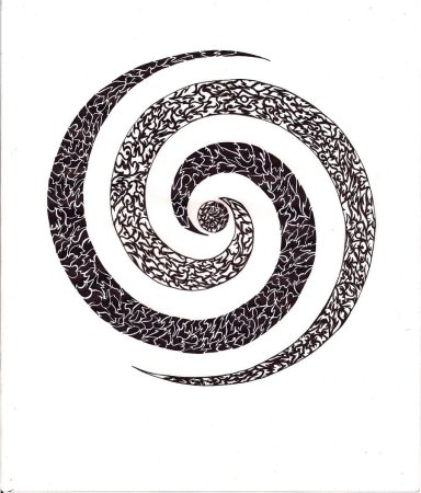 Спираль кору Koru тату