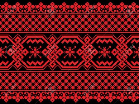 Немецкий национальный узор