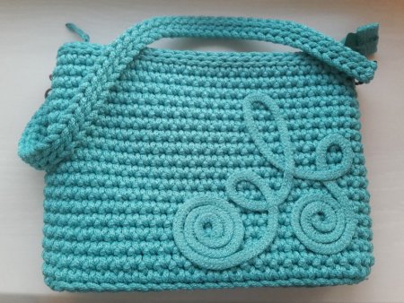 Вязаные сумки из шнура