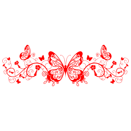 Красные узоры