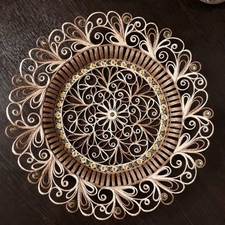 Ирина Решетникова джутовая филигрань