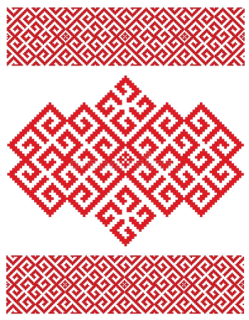 Славянский узор Алатырь