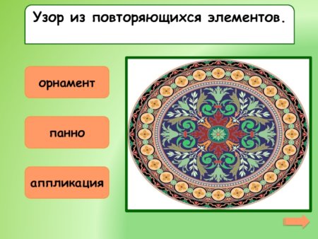 Орнамент из повторяющихся элементов