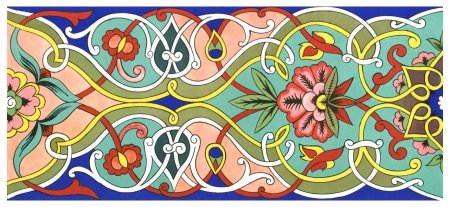 Орнамент (голубой)