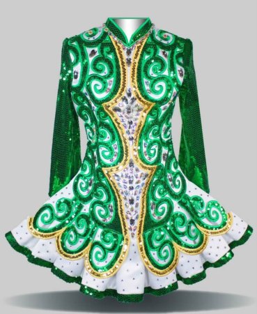 Ирландский костюм для танцев