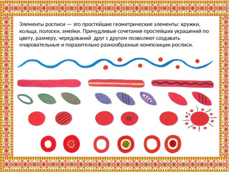 Элементы рисования дымковской росписи для дошкольников