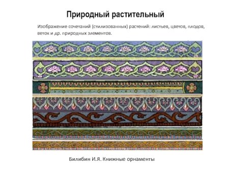 Иван Билибин узоры