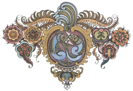 «Марья Моревна, и.я. Билибин, 1900 г.