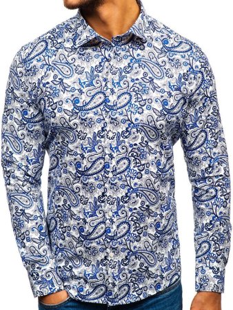 Рубашка мужская с орнаментом