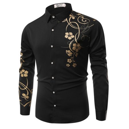 "Рубашка Slim Fit китайский стиль"