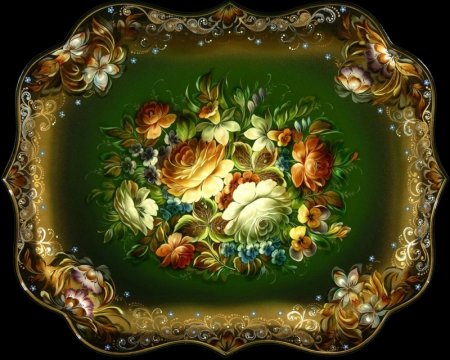 Сибирские Жостовские подносы