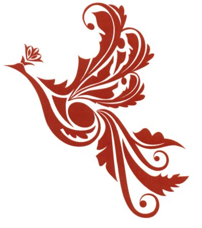 Жар птица силуэт