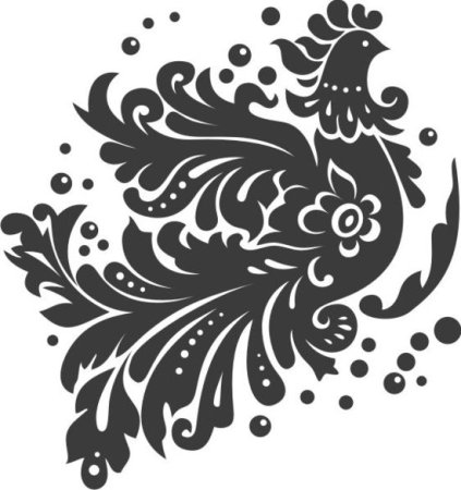 Орнамент птицы