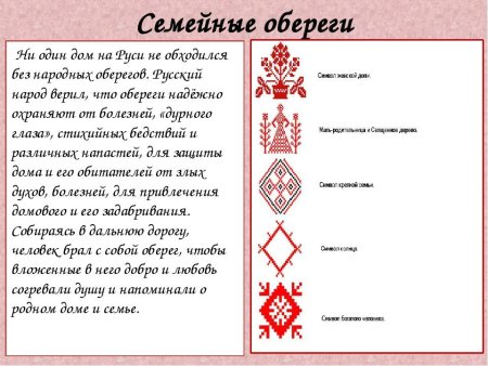 Символ семьи у славян