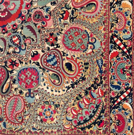 Индийская ткань икат
