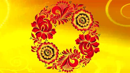 Фон русский народный стиль