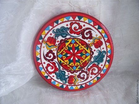Расписной татарский чайный сервиз