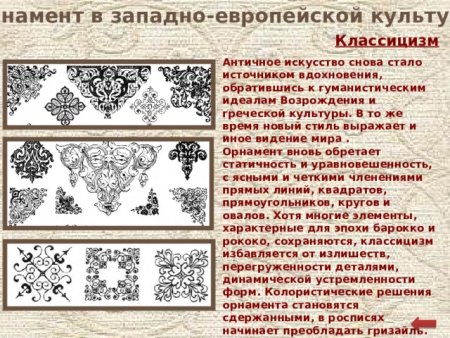 Исторический орнамент выражает