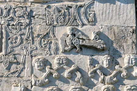 Дмитриевский собор (1194—1197) царь Давид
