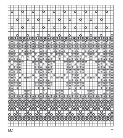 Жаккардовые узоры спицами
