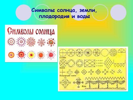 Древние символы в народном искусстве