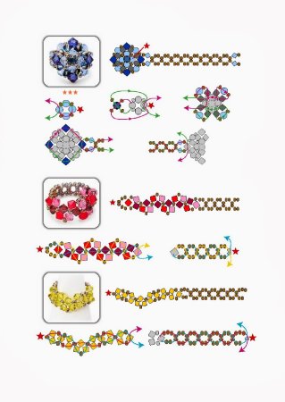 Схемы плетения из бисера для начинающих колечко