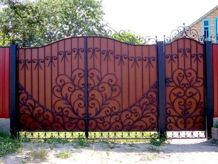 Ворота с калиткой