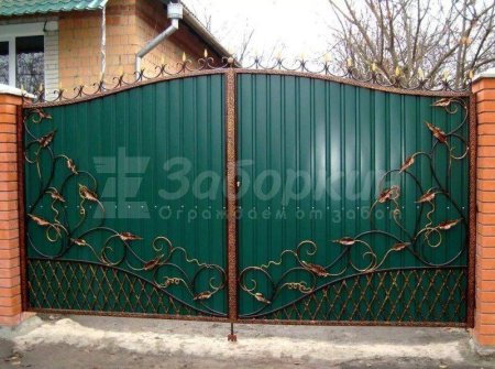 Кованые ворота Викри Дагестан