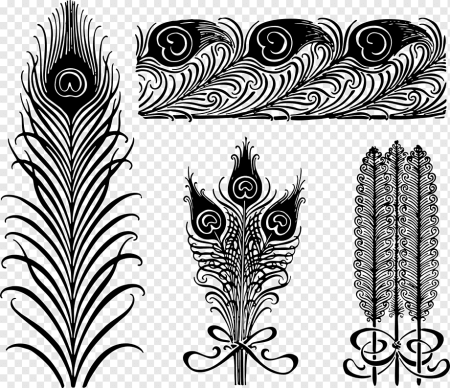 Рисунок павлина