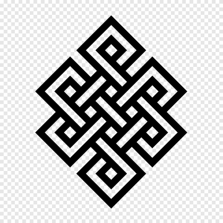 Тибетский буддизм бесконечный узел (Шриватса)